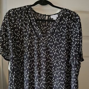Liz Claiborne Womens Dress Blouse large
